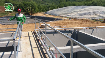 Xử lý nước thải bằng hầm biogas